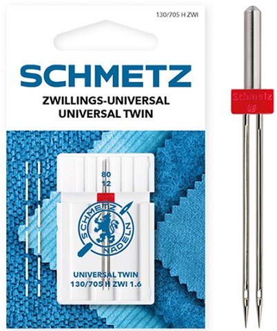 AGUJAS GEMELAS SCHMETZ 130 705 H-ZW1.6 /80